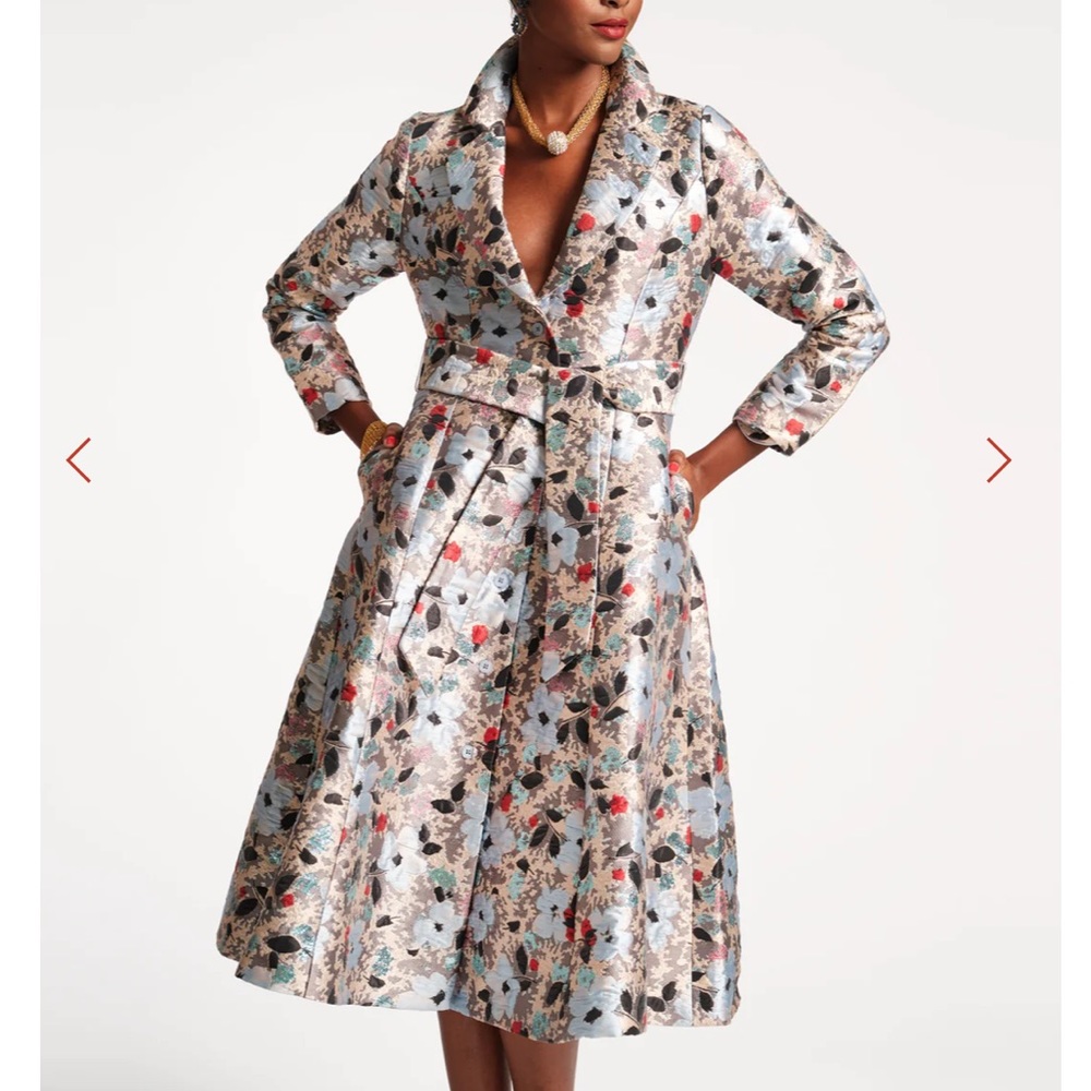 Lucille Wrap Dress - Poppy Party